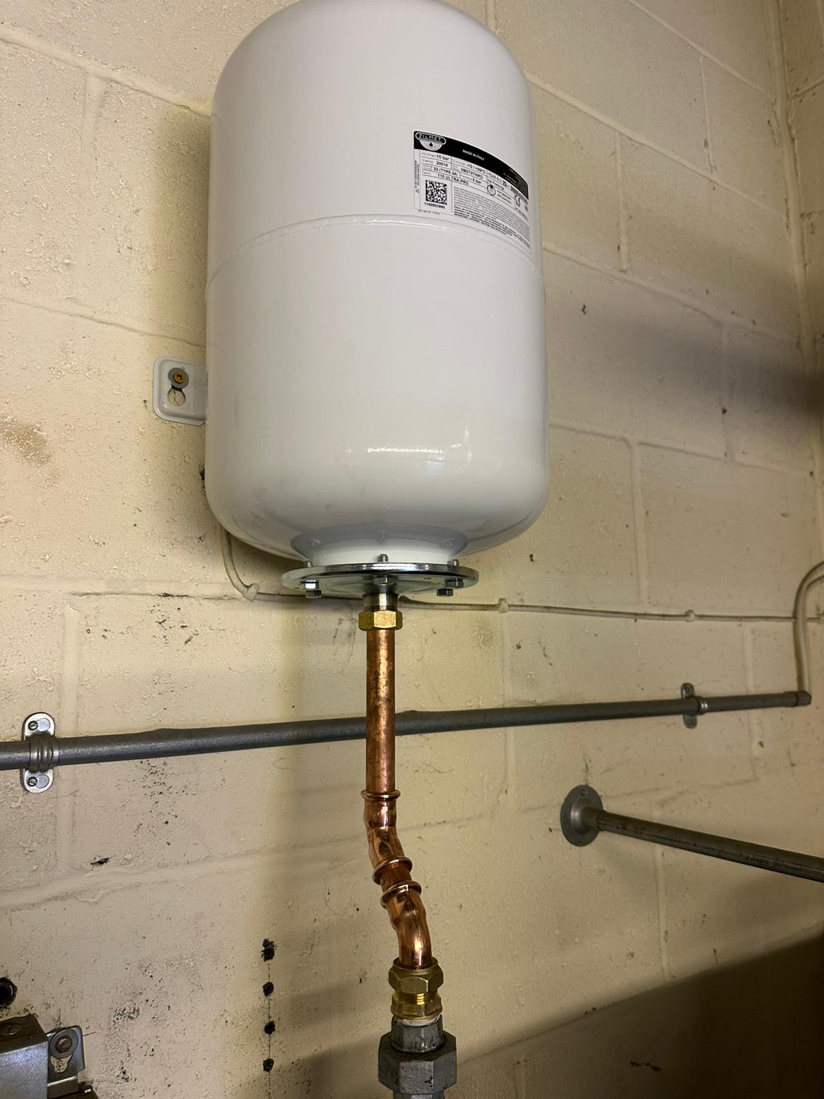 Expansion Vessel Replacement Reading