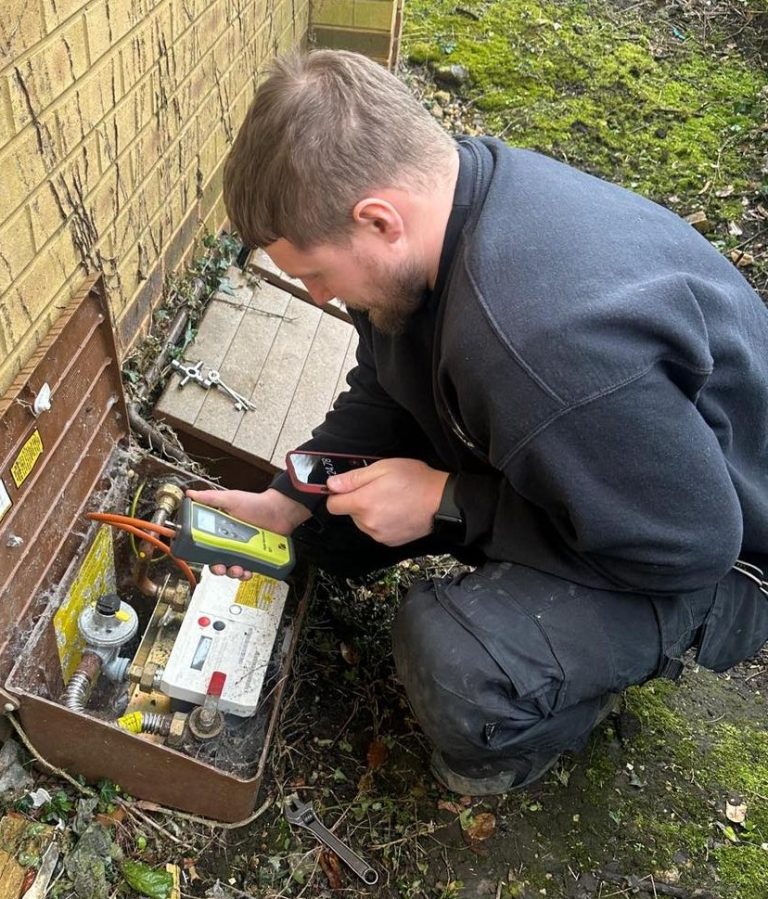 Reading gas safety test