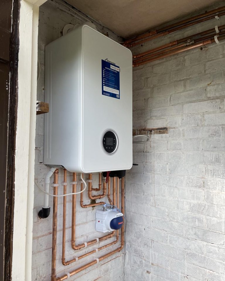 Worcester Bosch boiler install