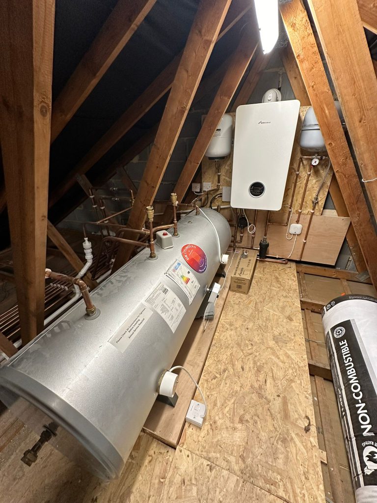 Boiler and Hot Water Cylinder Reading
