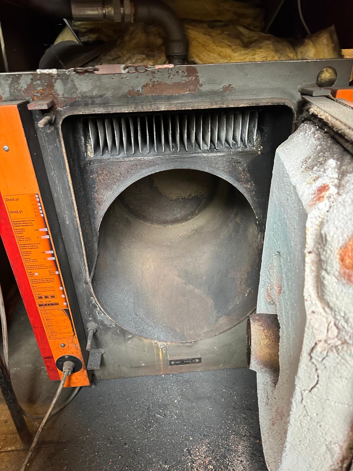 Commercial boiler maintenance