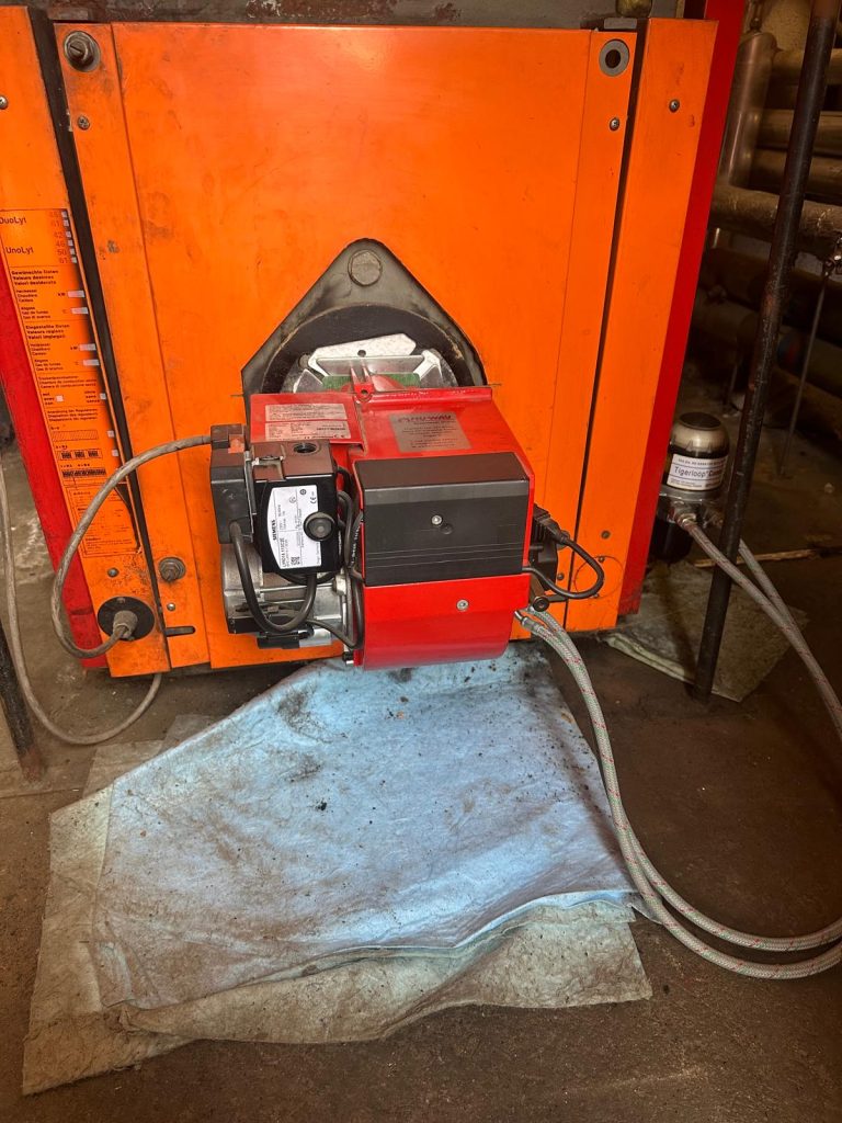 Commercial oil boiler service