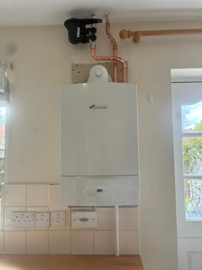 Heat only boiler swap in Wallingford