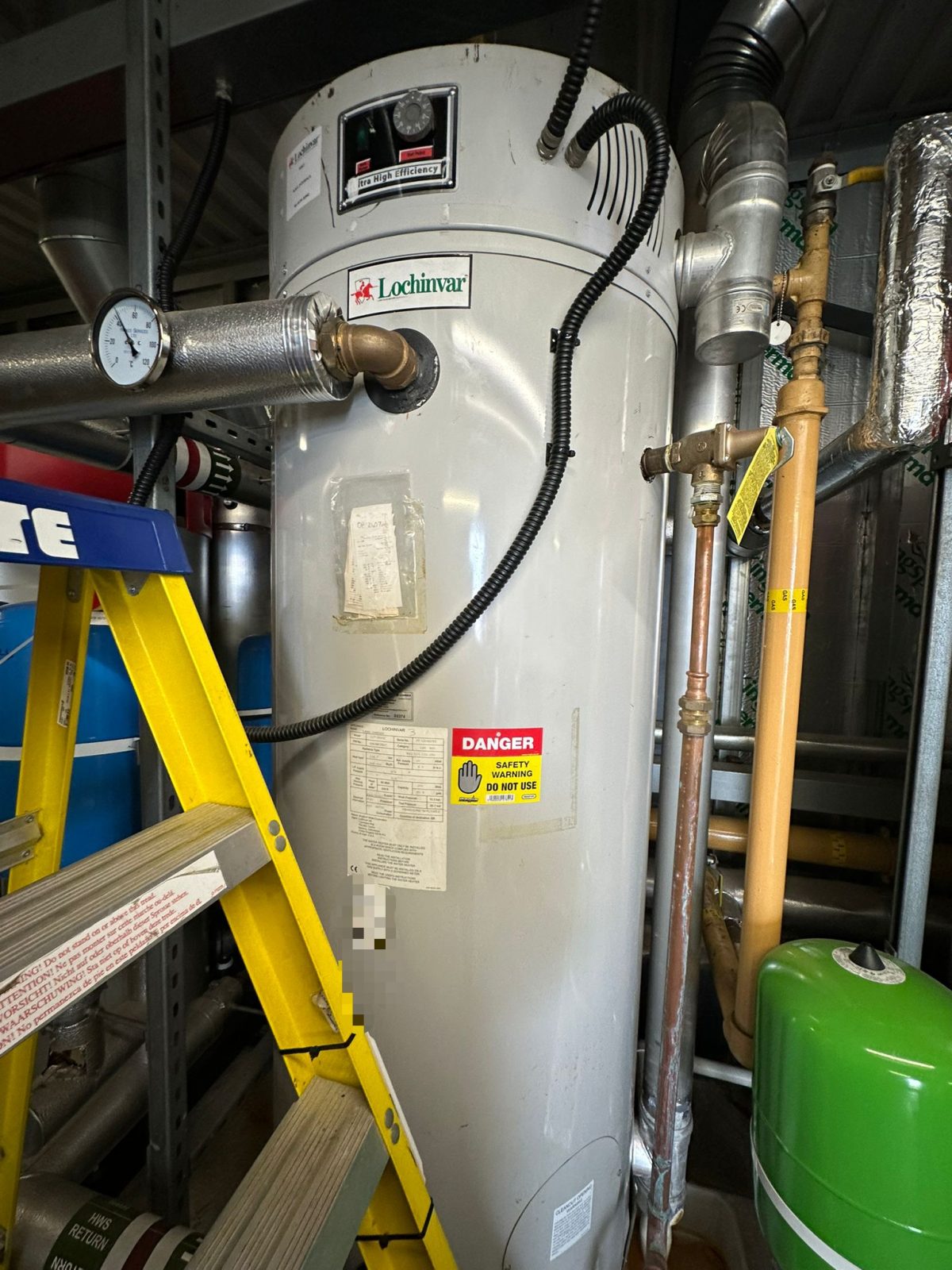 Hotel Water Heater Leak Isolated and Made Safe