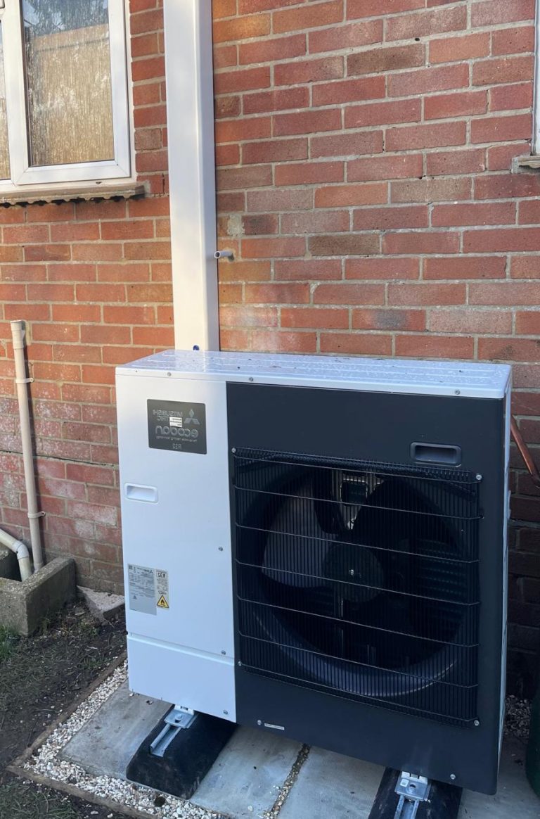 Heat pump installation in Reading