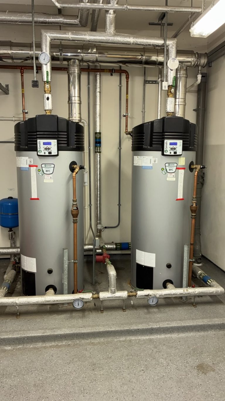 Gas fired water heater gas safety checks