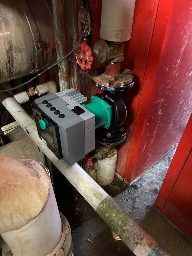 Boiler shunt pump replacement