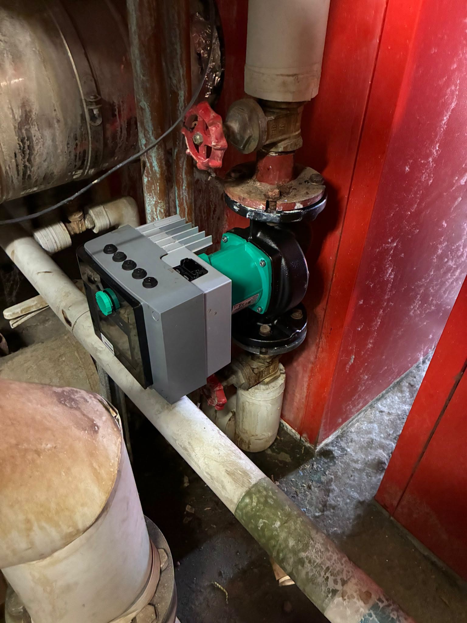 Boiler shunt pump replacement