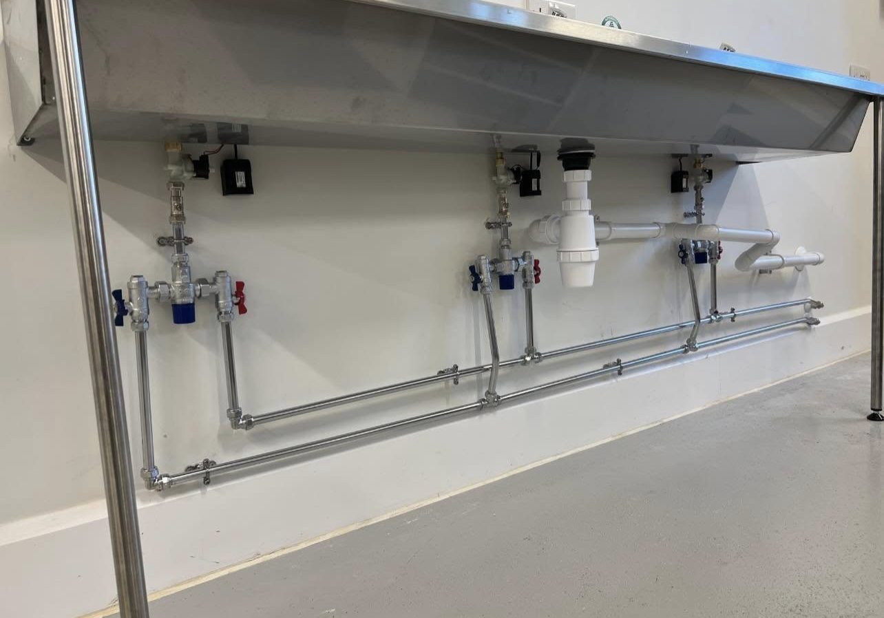 Commercial Kitchen Plumbing Reading